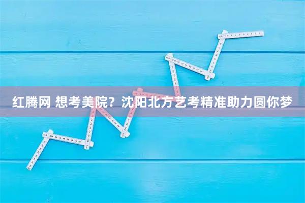 红腾网 想考美院？沈阳北方艺考精准助力圆你梦