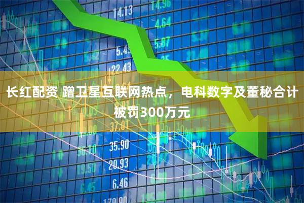 长红配资 蹭卫星互联网热点，电科数字及董秘合计被罚300万元